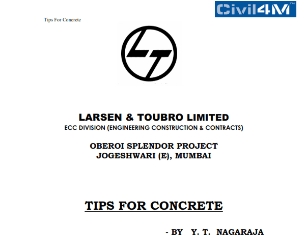 Ebook Tips For Concrete by Y T Nagaraja.png