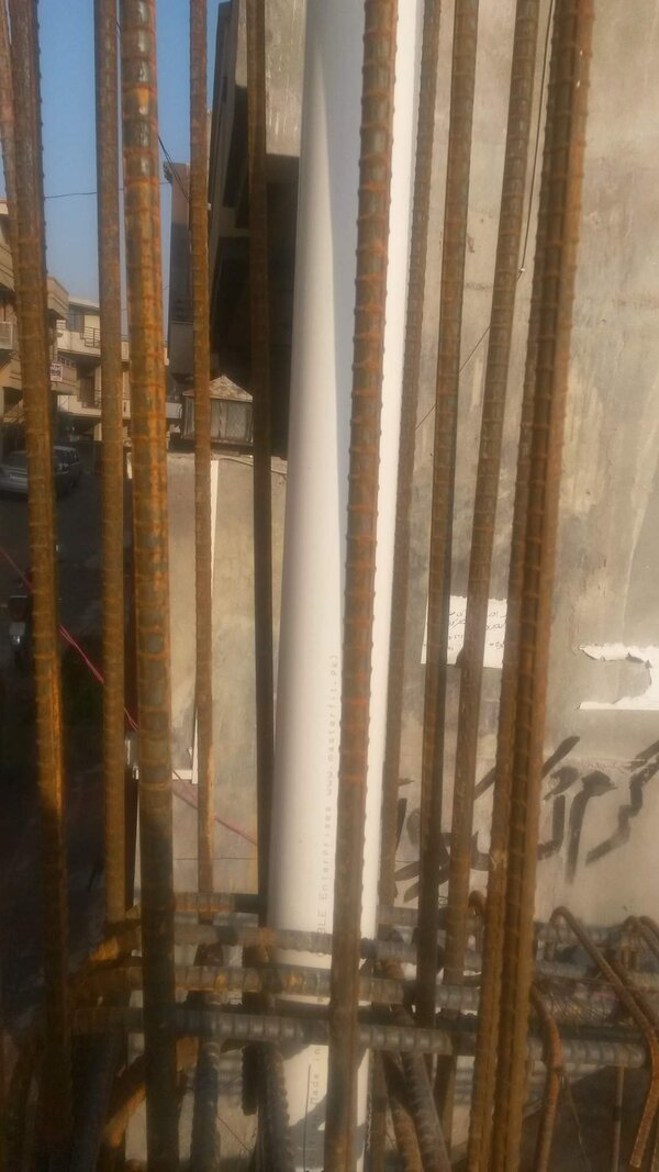 PVC pipe in Column.jpg