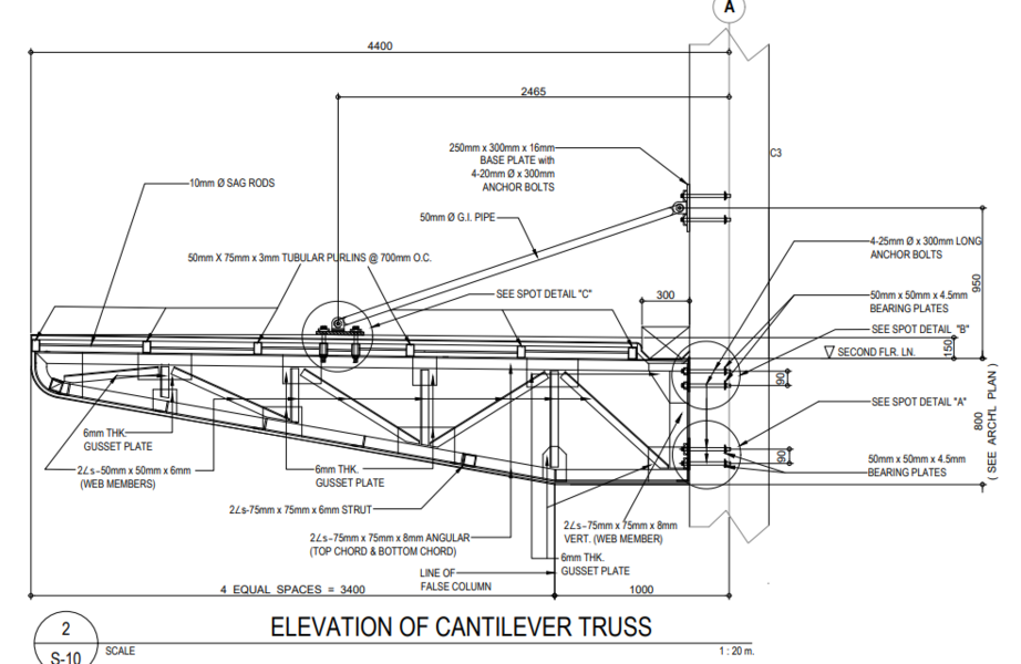 Cantiliver Truss Section Detail.png